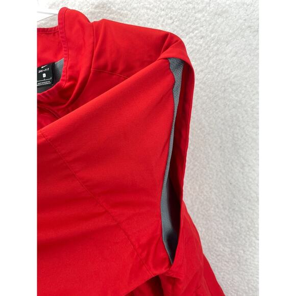 Nike Dri-FIT Men’s L Red St. John’s Track Jacket Full Zip Logo Athletics Sports - Picture 12 of 12